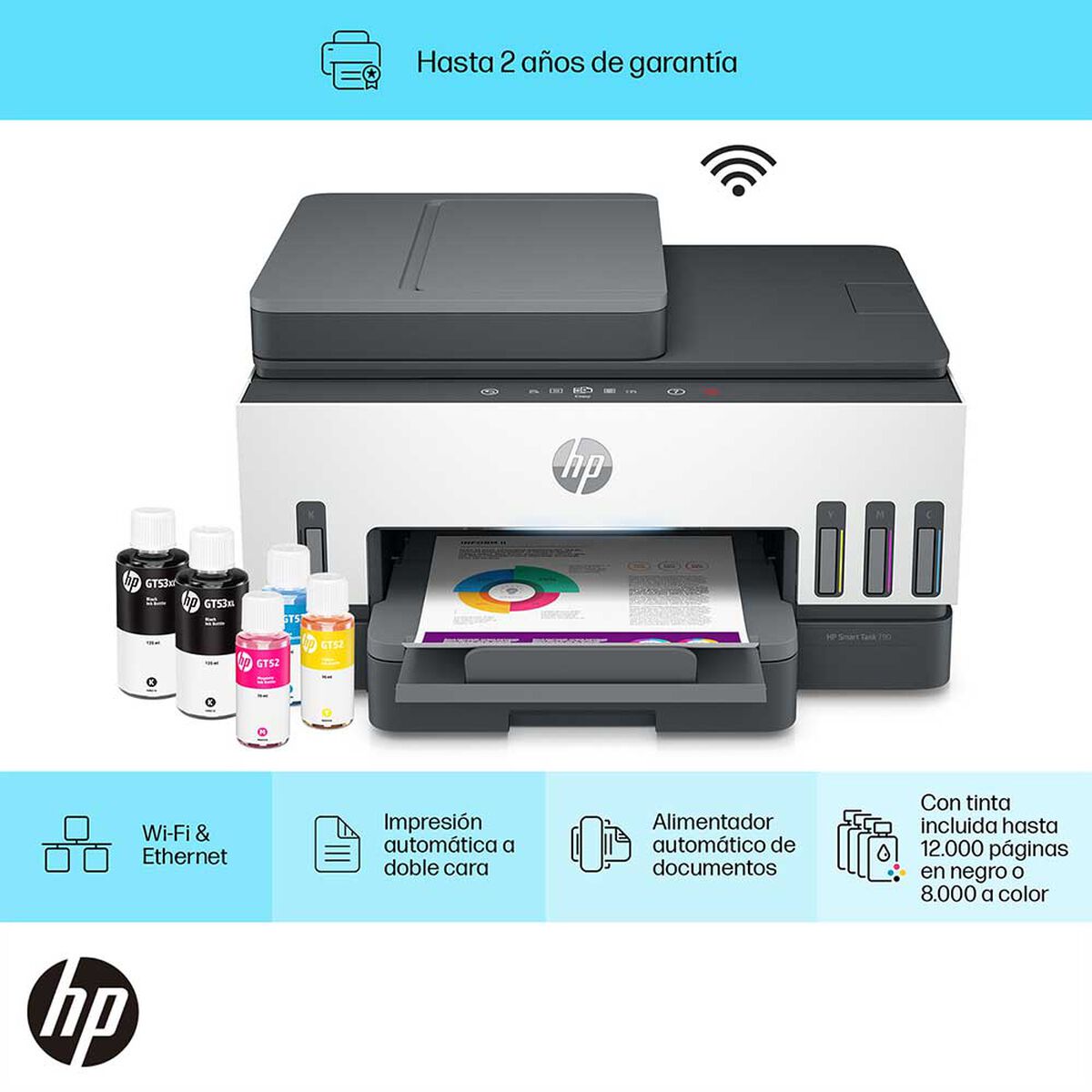 Multifuncional HP Smart Tank 790 Wifi