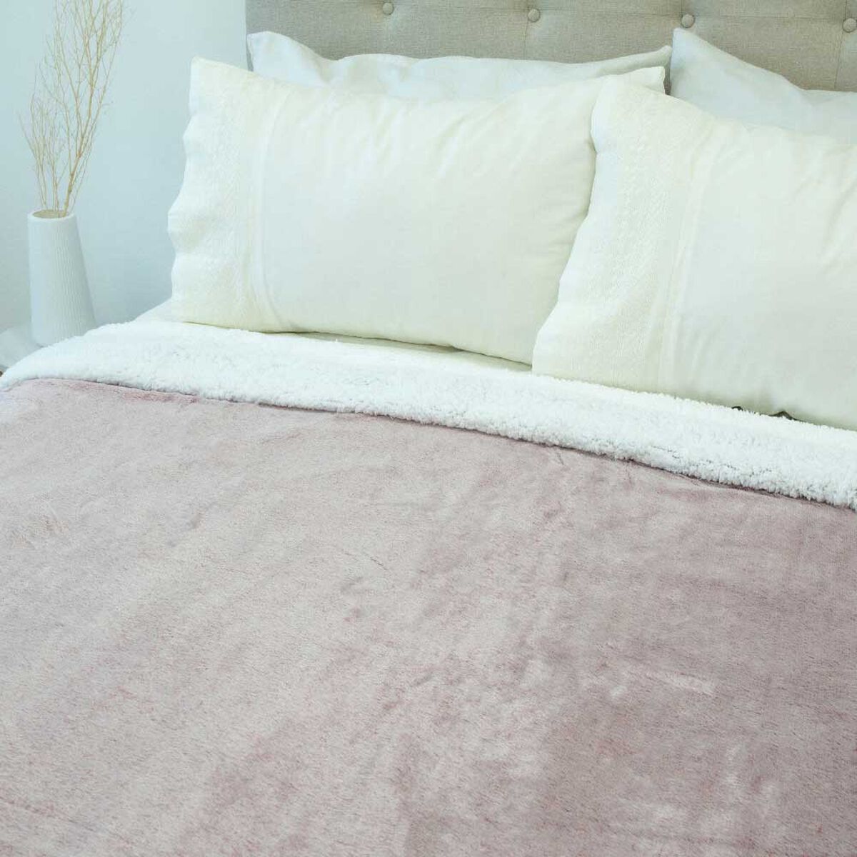 Frazada Doral King Fluffly Sherpa D1