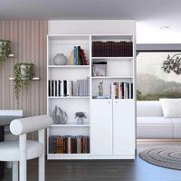 Estante + Estante 2 Puertas TuHome Home Blanco
