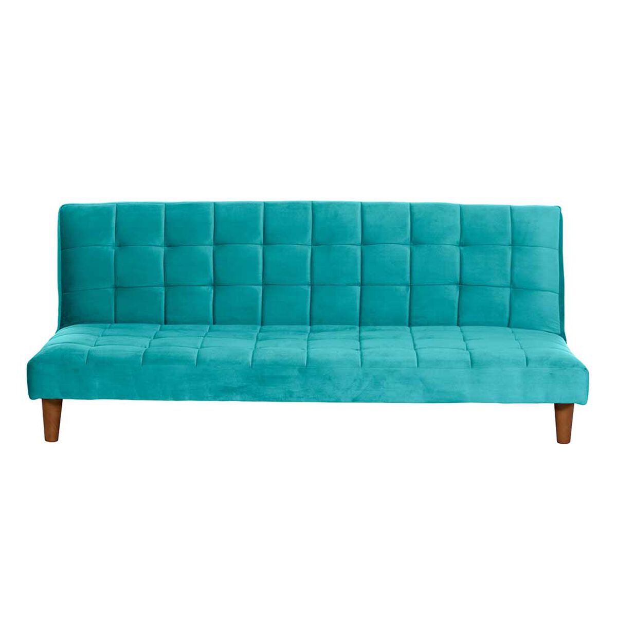 Fut&oacute;n Latam Home Turin Velvet 3 Cuerpos Turquesa