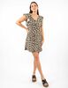 Vestido Corto Mangas Casquillo Mujer Zibel