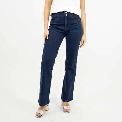 Jeans Mujer Soviet Azul, Negro