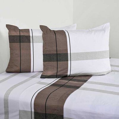 Juego de Sábanas Cannon 200 Hilos 2 Plazas Rustic Cafe