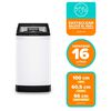 Lavadora Carga Superior Mademsa MDWMT16W 16 kg Blanco