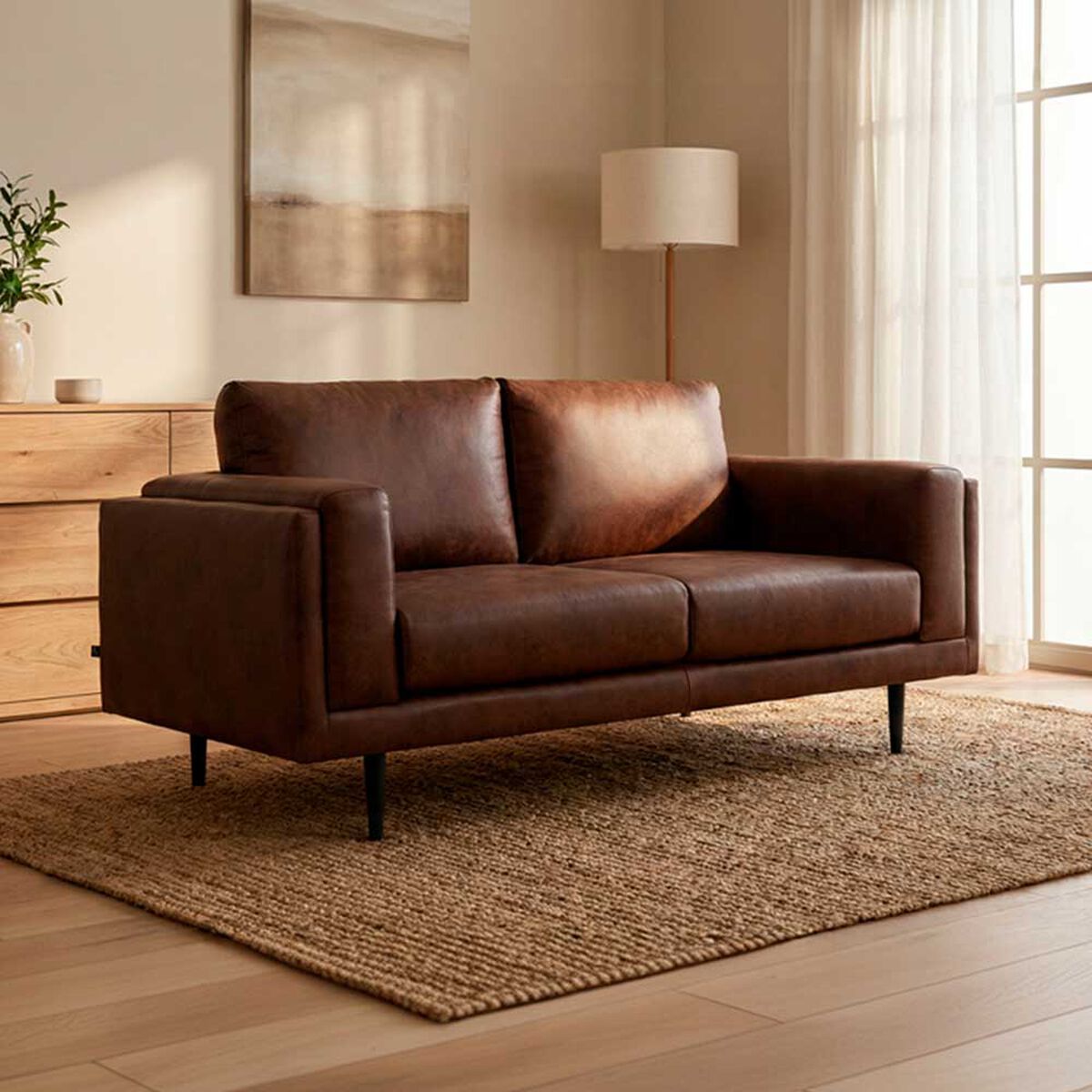 Sof&aacute; CIC 2 Cuerpos Mart&iacute;n Badlands 2 Cuerpos Tabaco