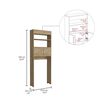 Optimizador de Baño TuHome Madrid 1 Puerta Miel