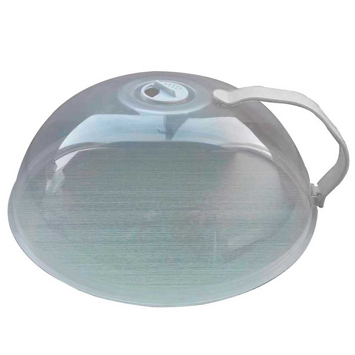 Combo Microondas Mademsa MM20FBM 20 lts. + Tapa Protectora para Microondas Pl&aacute;stica Casa Linda Transparente