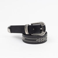 Cinturón Mujer Icono Negro