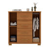 C&oacute;moda Di Poretti Design Kyra 4 Cajones 2 Puertas Caf&eacute; Claro