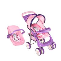 Set Coche Travel de Muñeca Unicornio Bebesit
