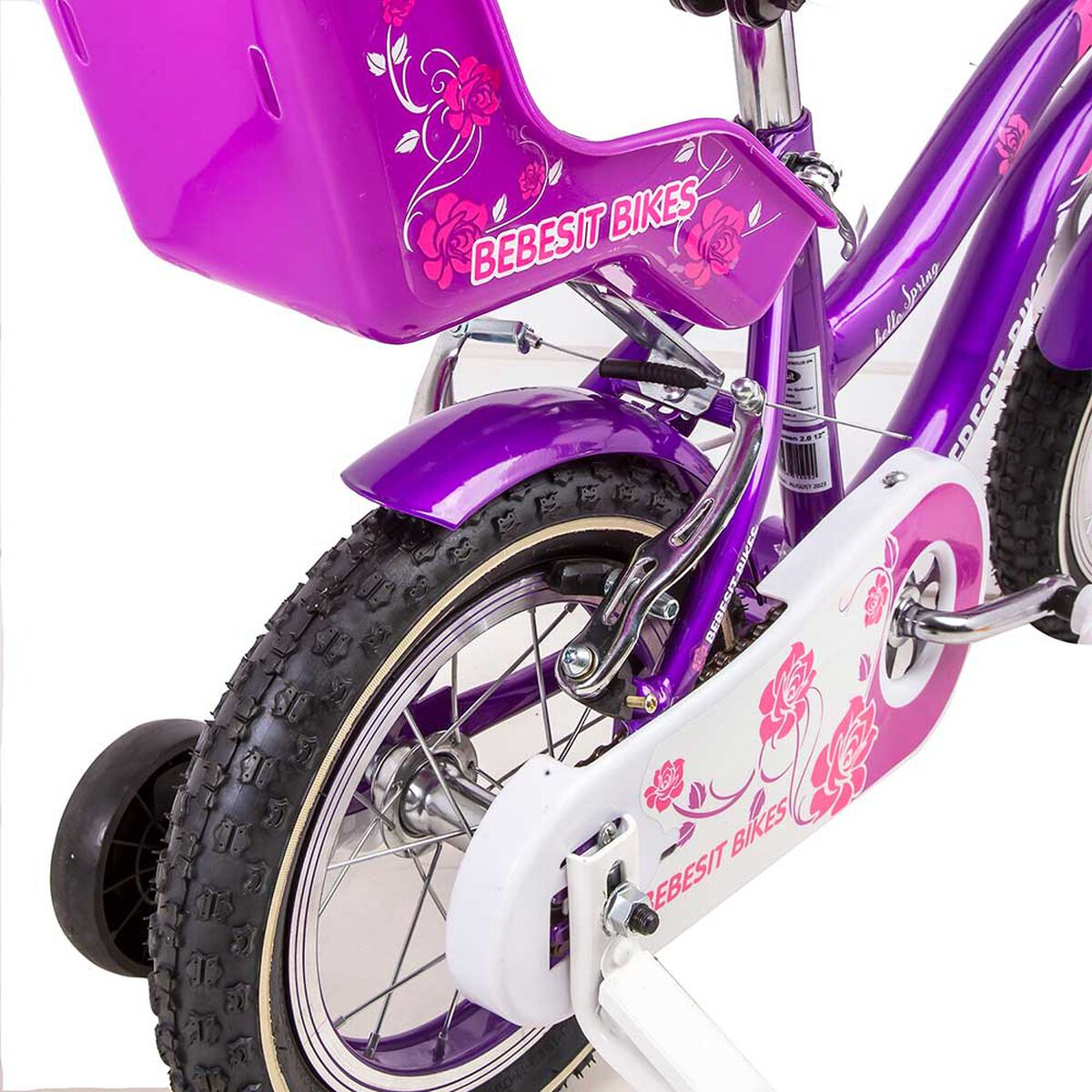 Bicicleta Queen 12Morada Bebesit