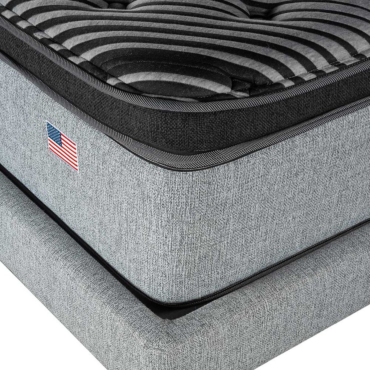 Cama Europea Simmons 2 Plazas Sky 210 cm