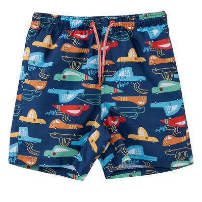 Traje de Baño Short Niño Chess