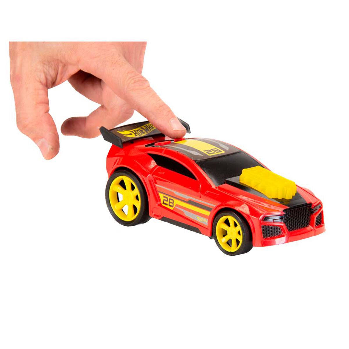 Vehículo Free Wheel Hot Wheel con Luz y Sonido Colores Surtidos