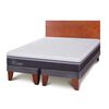 Cama Europea CIC Base Dividida 2 Plazas Ortopedic Advance + Respaldo New Villarrica