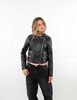Chaqueta Crop Ecocuero Mujer Icono
