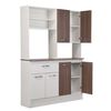 Mueble de Cocina CIC Emma Nogal Africano Blanco 1 Cajón