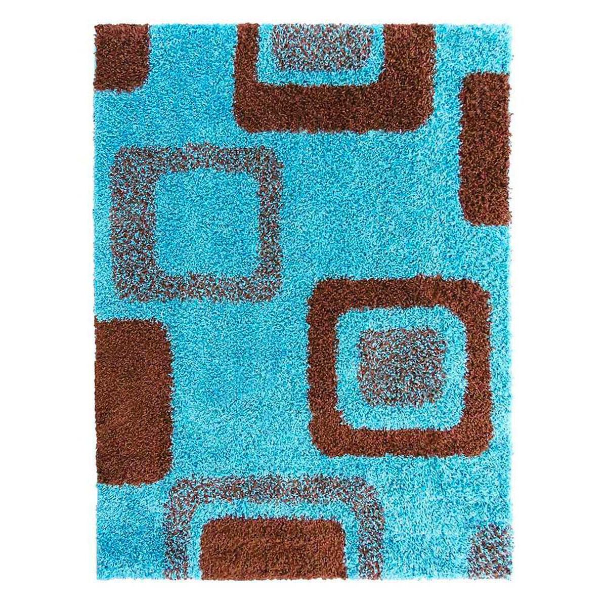 Alfombra Idetex Saggy Turquesa 133 x 180 cm