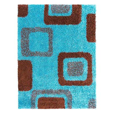 Alfombra Idetex Saggy Turquesa 133 x 180 cm