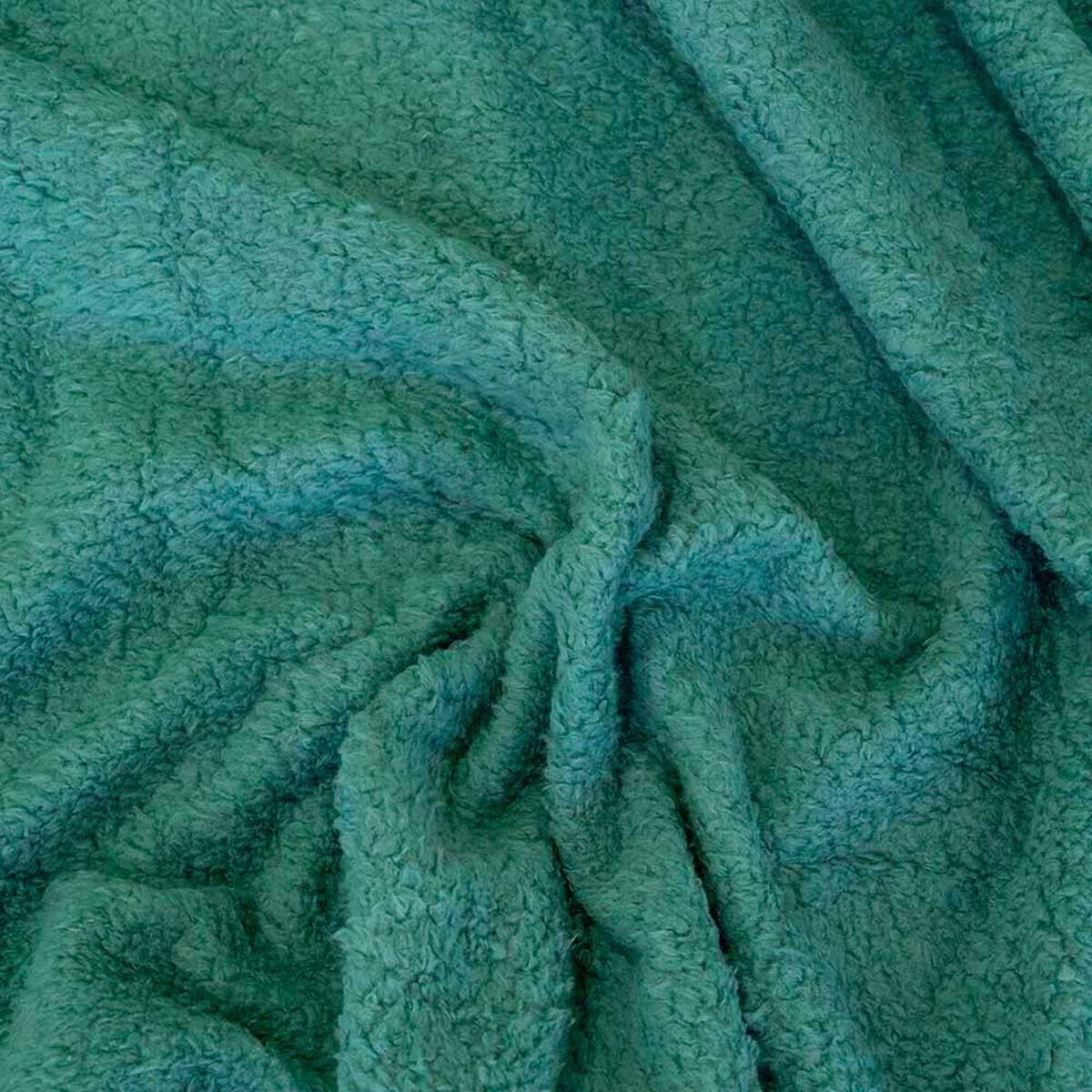 Frazada Poli&eacute;ster Doral King Deluxe Verde