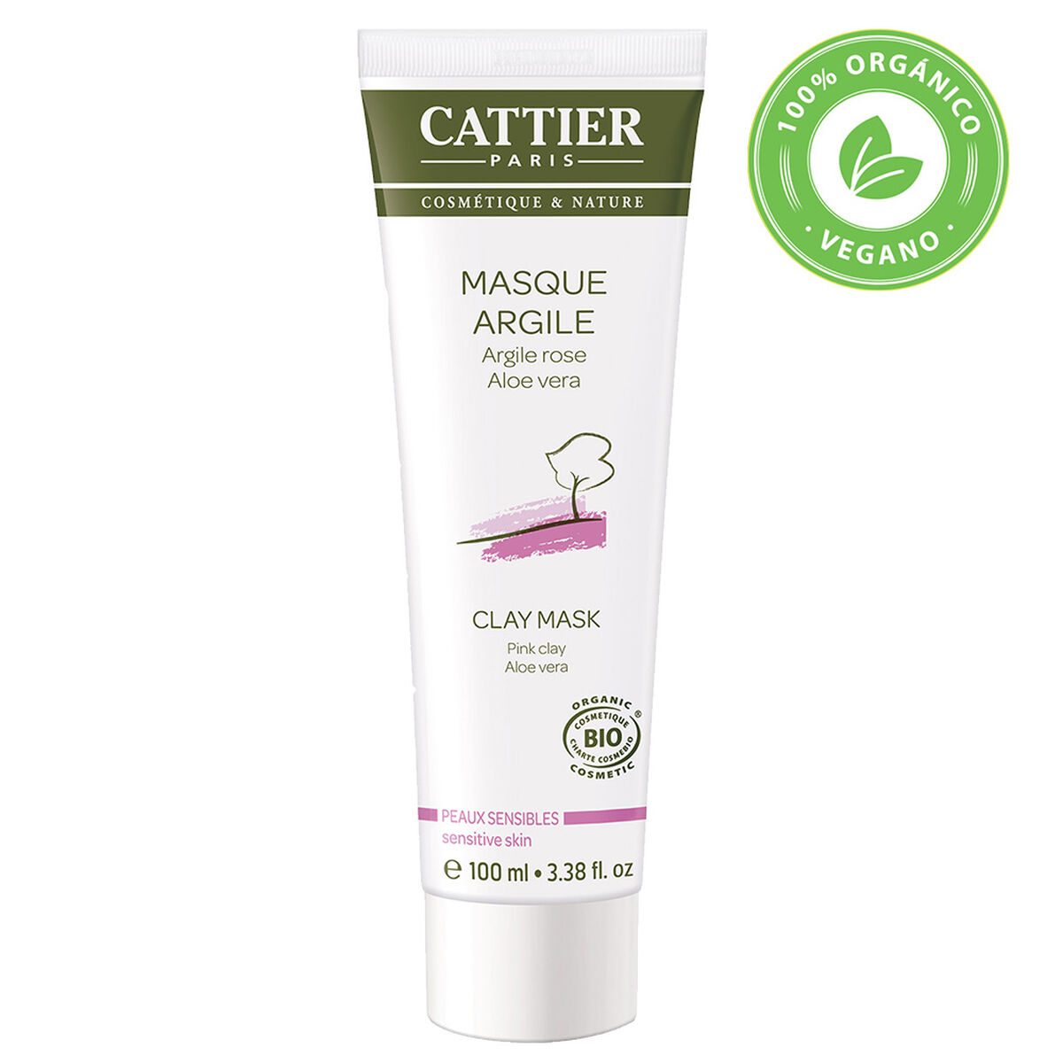 Mascarilla Arcilla Rosa - Vegano - 100 ml