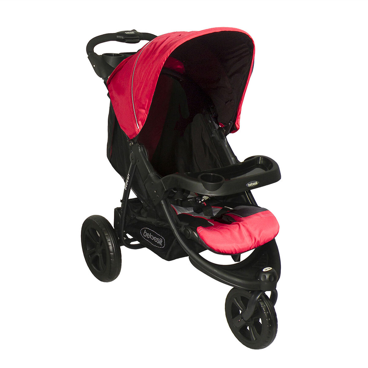 Coche Travel System Fox Rojo Bebesit