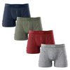 Pack 4 B&oacute;xer Medio Algod&oacute;n Hombre Top