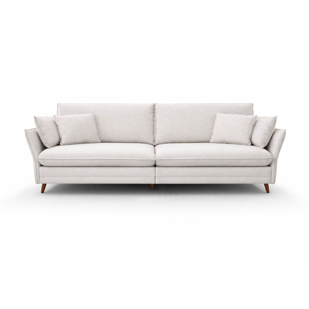Sofá Exit Nazar 3 Cuerpos Beige Claro