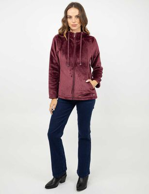 Imagen 2 del producto Polerón Mujer Soviet Burdeo, Marengo