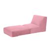 Sofá Cama Latam Home Velvet Bari 1 Cuerpo Palo Rosa