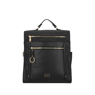 Mochila Secret Lourdes FW25 L Negro