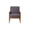 Sitial Latam Home Frankfurt 1 Cuerpo Gris Oscuro