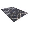 Alfombra Dib Shaggy Design 180 x 275 cm Verde