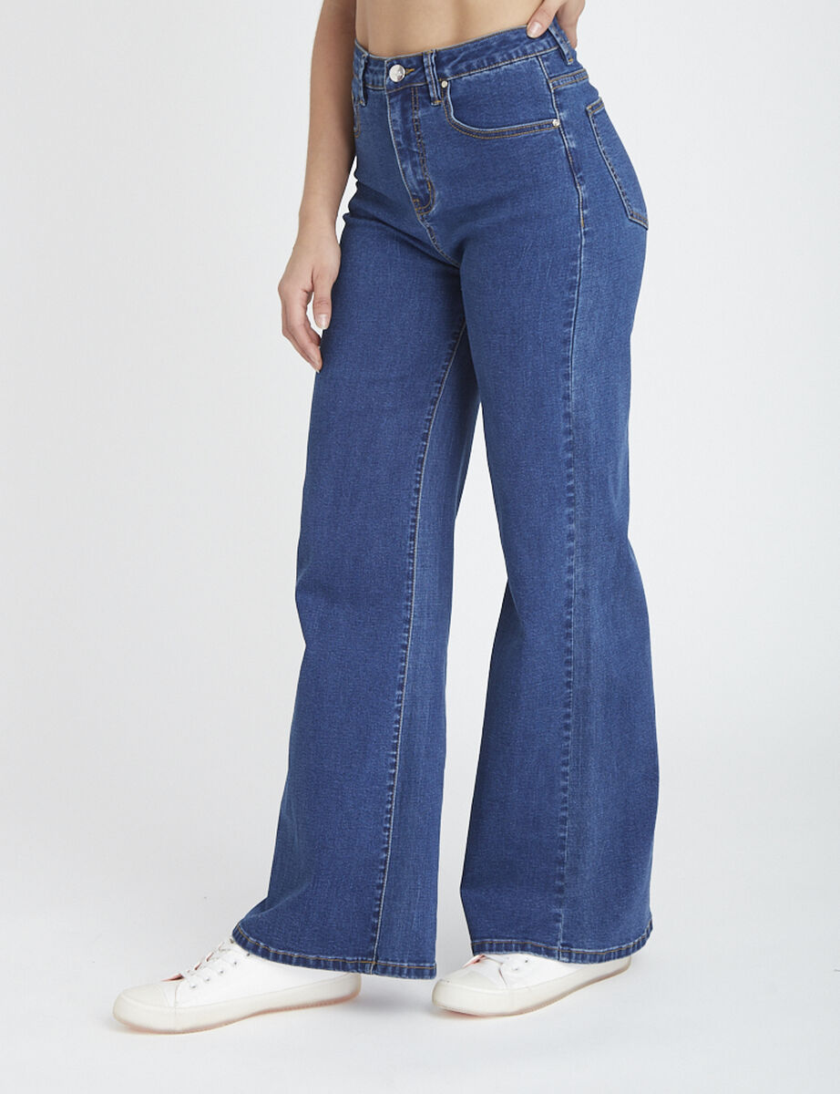 Jeans Wide Leg Mujer Fiorucci