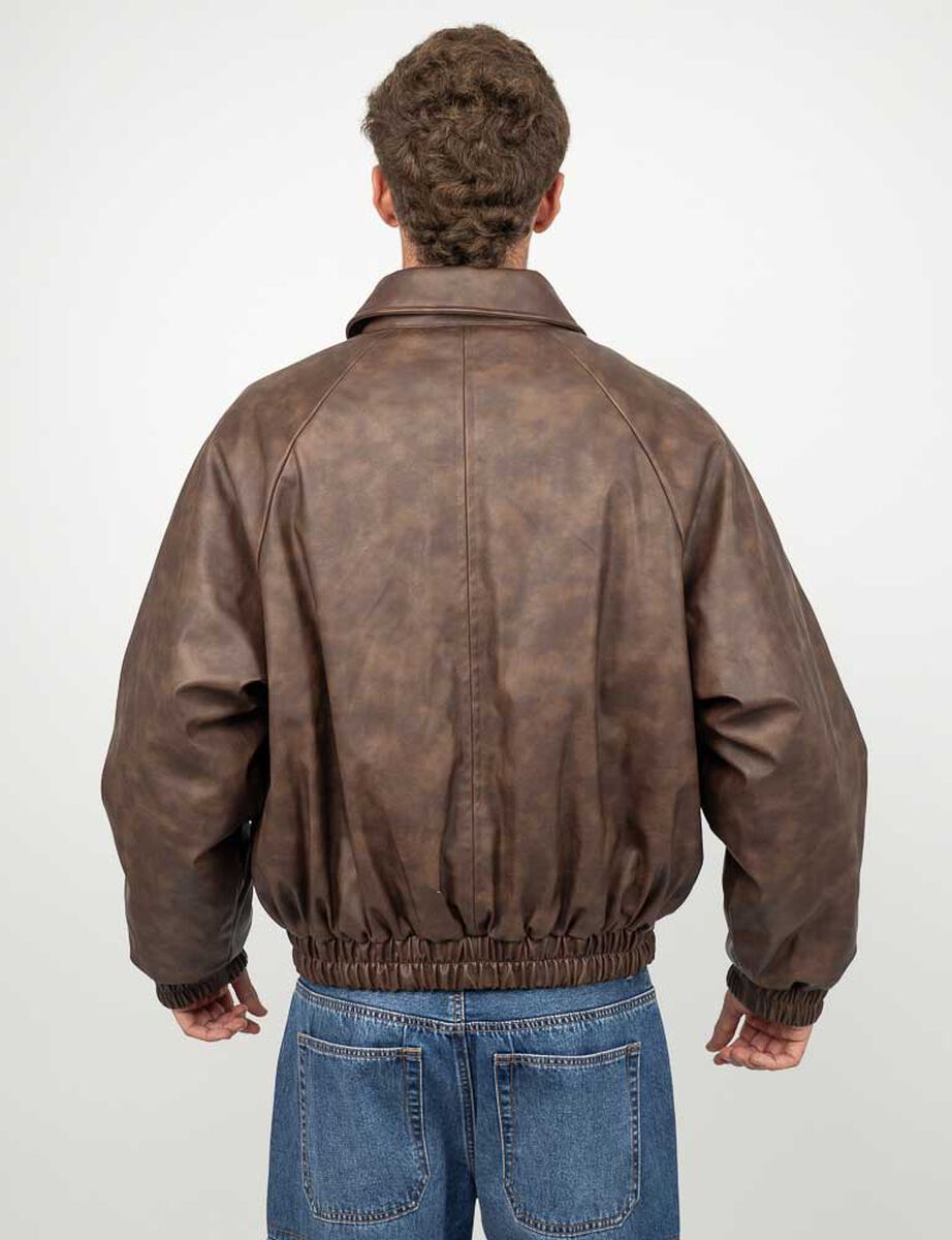 Chaqueta Ecocuero Hombre Soviet