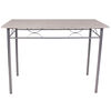 Juego Comedor Angelmó 4 Sillas Gris