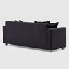 Seccional Muebles MPR Jazm&iacute;n 4 Cuerpos Negro