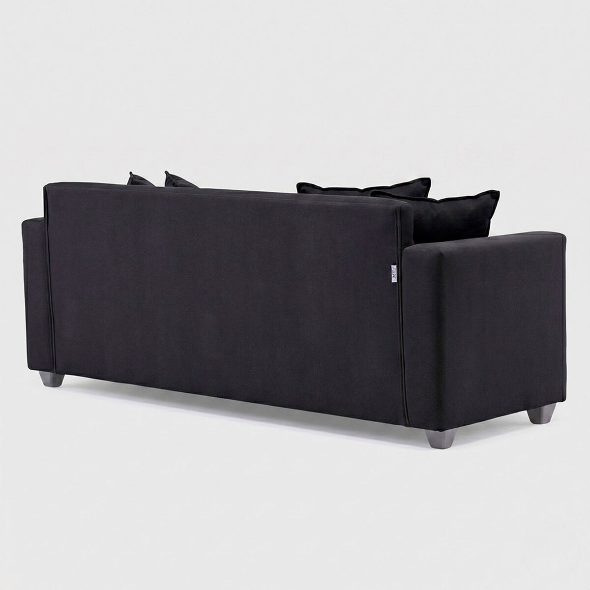 Seccional Muebles MPR Jazm&iacute;n 4 Cuerpos Negro