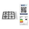 Kit Horno Empotrable Eléctrico Fensa F1060RA + Encimera 4.3HF + Campana U6160