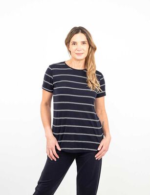 Imagen 1 del producto Polera Manga Corta Mujer Portman Club Animal-Pri, Azul, Fucsia, Naranjo, Negro