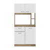 Mueble Cocina CIC Stanford 1 Cajón Nogal Blanco
