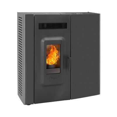Estufa a Pellet Amesti Slim 9000 Negra
