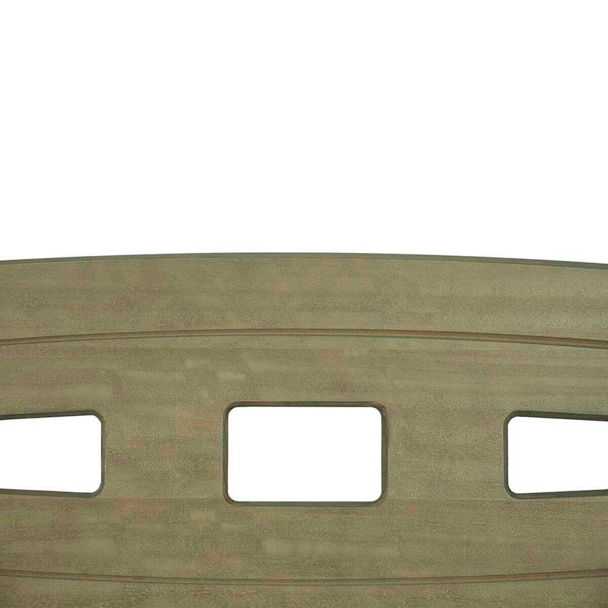 Cama Europea CIC 1,5 Plazas Anatomic + Respaldo Gales Olivo