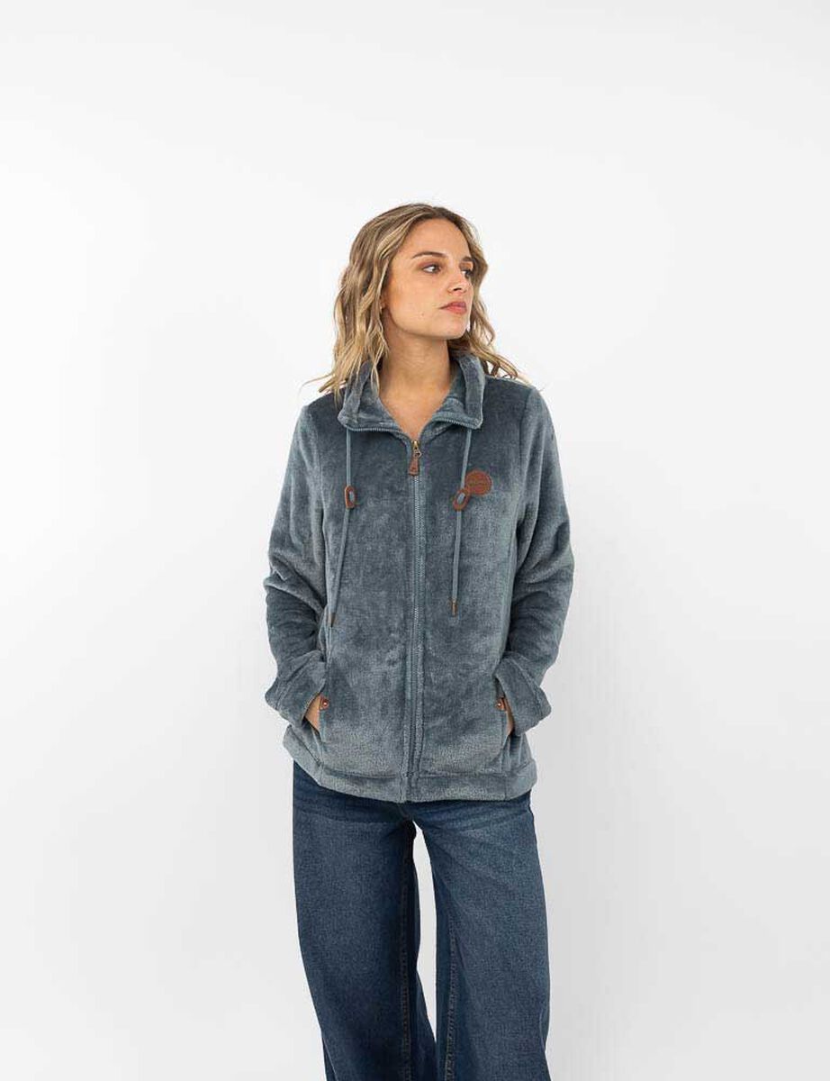 Poler&oacute;n Peludo Mujer Icono