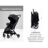 Coche de Paseo Últra Compacto con Accesorios Lubabycas Negro