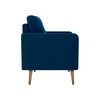 Poltrona Decocasa Bahamas E433 Azul