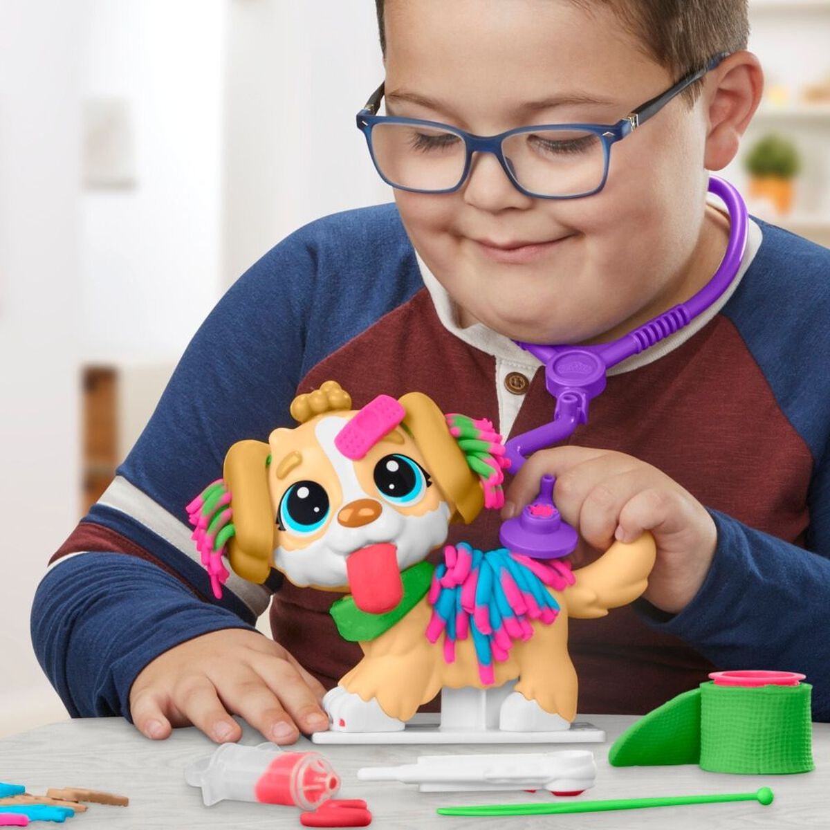 Set de Masa Moldeable Kit Veterinario Play Doh