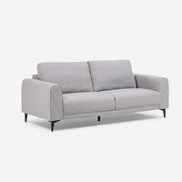 Sofá Rosen Padua 3 Cuerpos Gris Perla