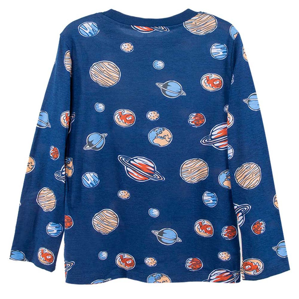 Pack 2 Polera Manga Larga de Algodón Niño Chess