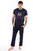 Polera De Pijama Algodón Estampada Manga Corta Hombre Tommy Hilfiger